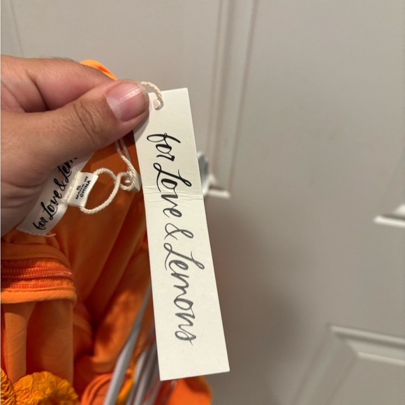 NWT For Love & Lemons Jamie Lace Mini Dress - Picture 5 of 5